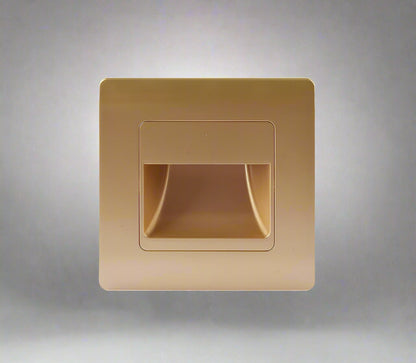 Modern LED Step Lights | Motion-Sensing Recessed Lighting with Four Color Options | Safe Illumination for Indoor and Outdoor Use