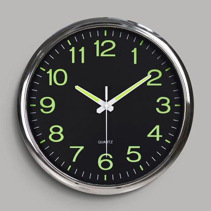 Modern LED Wall Clock 11.81 inch – Stylish Digital Wall Clock Decor with Clear Display