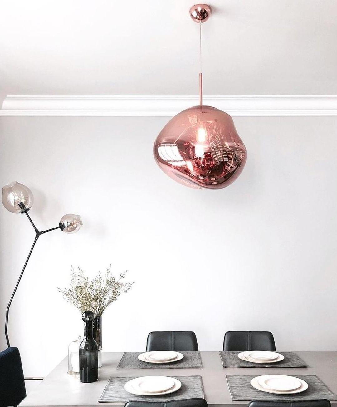 Reflective Globe Pendant Light Fixture with Adjustable Drop | Metal Hanging Ceiling Lamp for Kitchen Island Dining Room Living Space | Avail