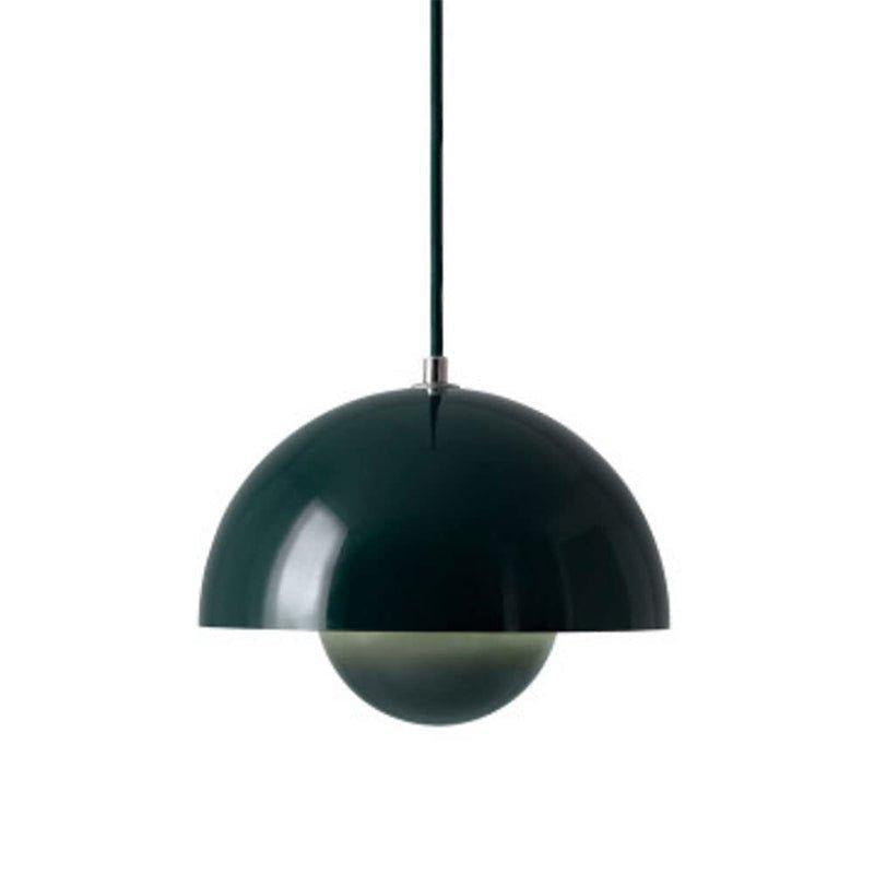 Dome Hanging Lamp with Adjustable Cord E27 Socket for Dining Room Kitchen Island Bar Counter Nordic Metal Shade Overhead Fixture LED Ready