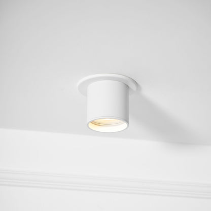 Compact LED Flush Mount Light 3×3 in Aluminum Surface Fixture Bedroom Hallway Kitchen Ceiling Wall Sconce 7W Warm Neutral Cool White Indoor