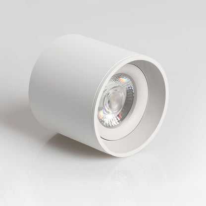 Compact LED Flush Mount Light 3×3 in Aluminum Surface Fixture Bedroom Hallway Kitchen Ceiling Wall Sconce 7W Warm Neutral Cool White Indoor