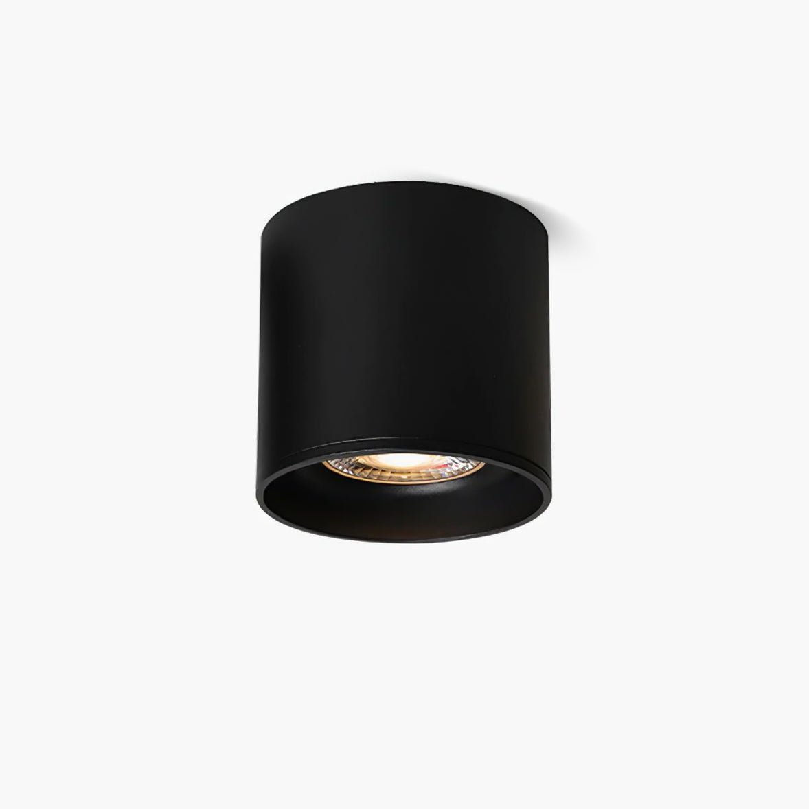Compact LED Flush Mount Light 3×3 in Aluminum Surface Fixture Bedroom Hallway Kitchen Ceiling Wall Sconce 7W Warm Neutral Cool White Indoor