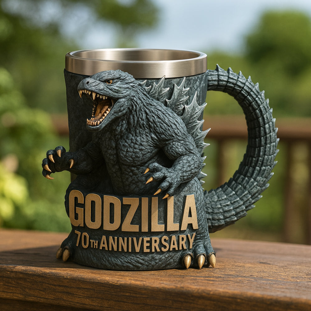 Monster Mug | 3D Sculpted Ceramic Coffee Mug with Unique Design | Fun Drinkware for Home and Office