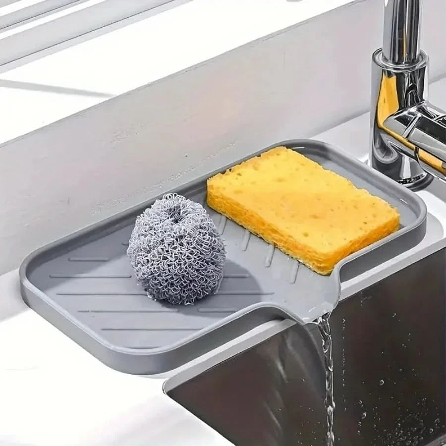 COUNTERLIVA – Kitchen Drain Pad for Sponges & Utensils