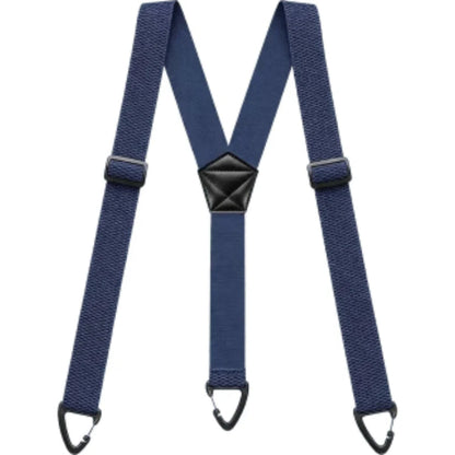 Adjustable Suspenders for Men – Classic Y-Back & X-Back Elastic with Metal Clips for Everyday Wear & Formal Events