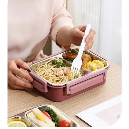 Vacuum Insulated Food Jar with Leak-Proof Lid – Keeps Meals Hot 12 Hours – Stainless Steel Lunch Container for Work, School & Travel