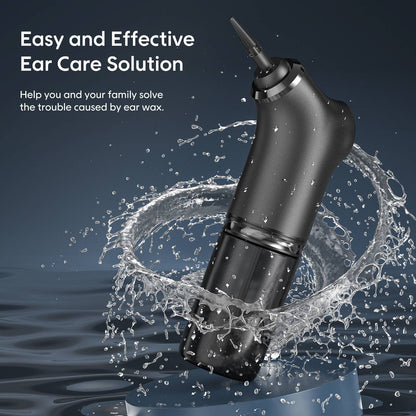 Advanced Ear Cleaning System | Electric Ear Wax Removal Tool with 5-Stream Irrigation | Safe and Effective Home Use