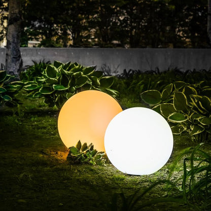 Rechargeable LED Globe Light with Remote - 16 Colors Weather-Resistant Sphere for Patio, Garden, Party & Indoor Decor - Cordless Orb Lamp