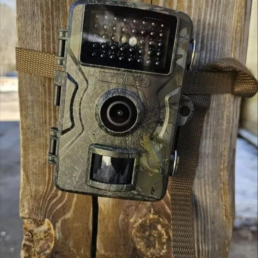 Trail Camera with Night Vision and Audio Recording, Game Camera for Hunting, Weatherproof Camera for Wildlife Watching