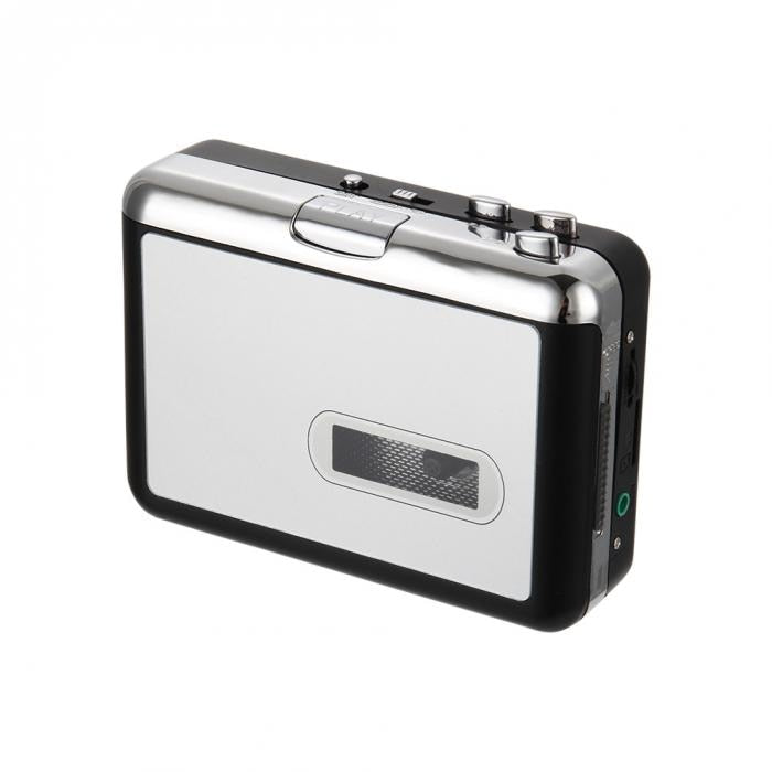 Portable Cassette to MP3 Converter with USB Recording for Vintage Tape Digitization