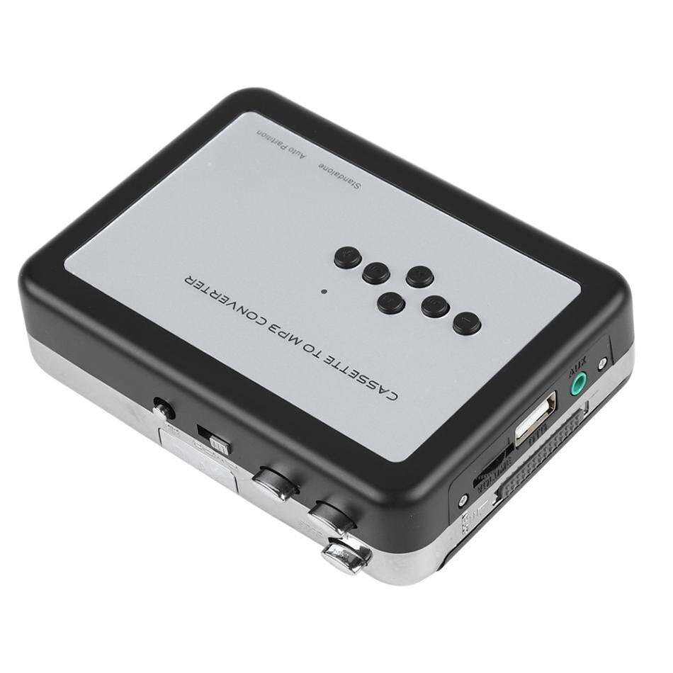Portable Cassette to MP3 Converter with USB Recording for Vintage Tape Digitization