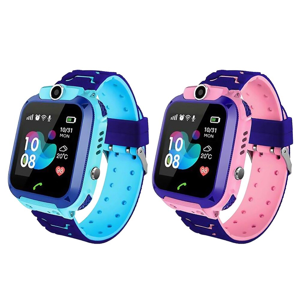 Kids GPS Smartwatch with Two-Way Calling, SOS Button & Real-Time Location Tracking for Boys & Girls