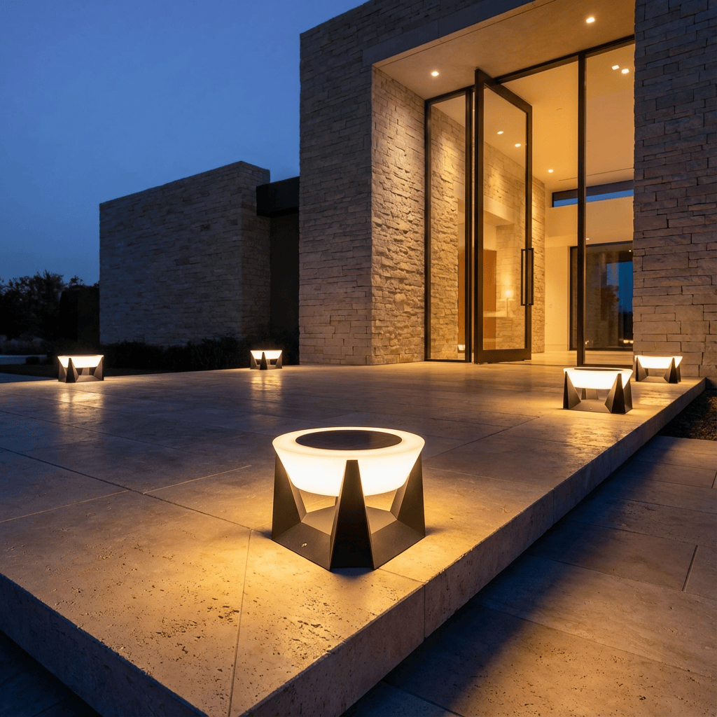 Weather-Resistant Solar Landing Light for Garden and Pathway – Outdoor Yard Lighting