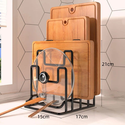 Nexa Kitchen Organizer Rack - Durable Metal, Tiered Design