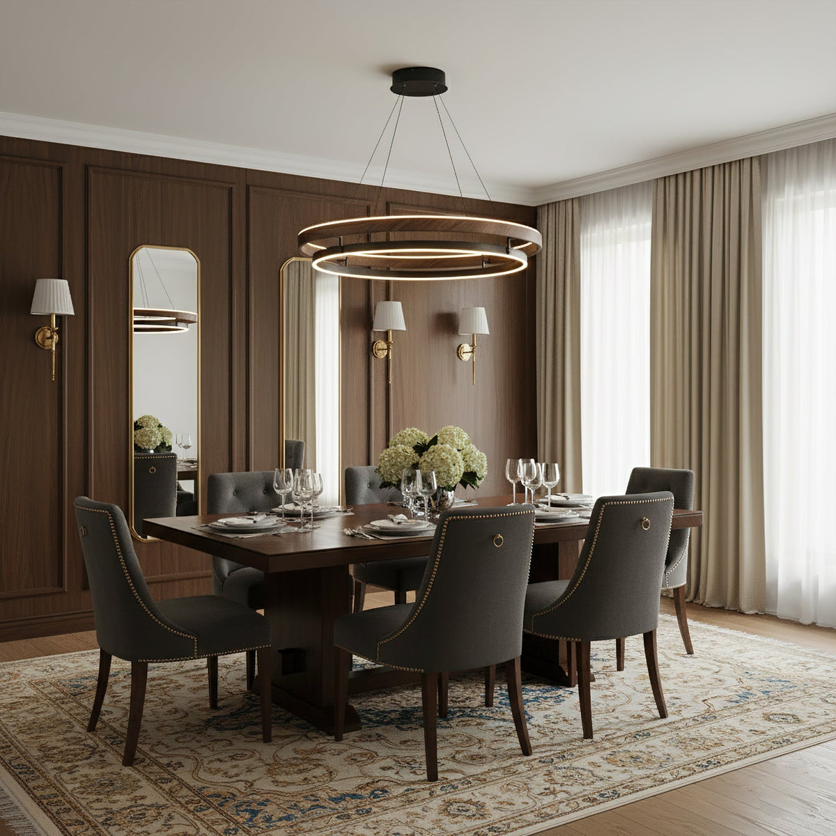 NisekoLight | Elegant Modern Crystal Dining Room Chandelier