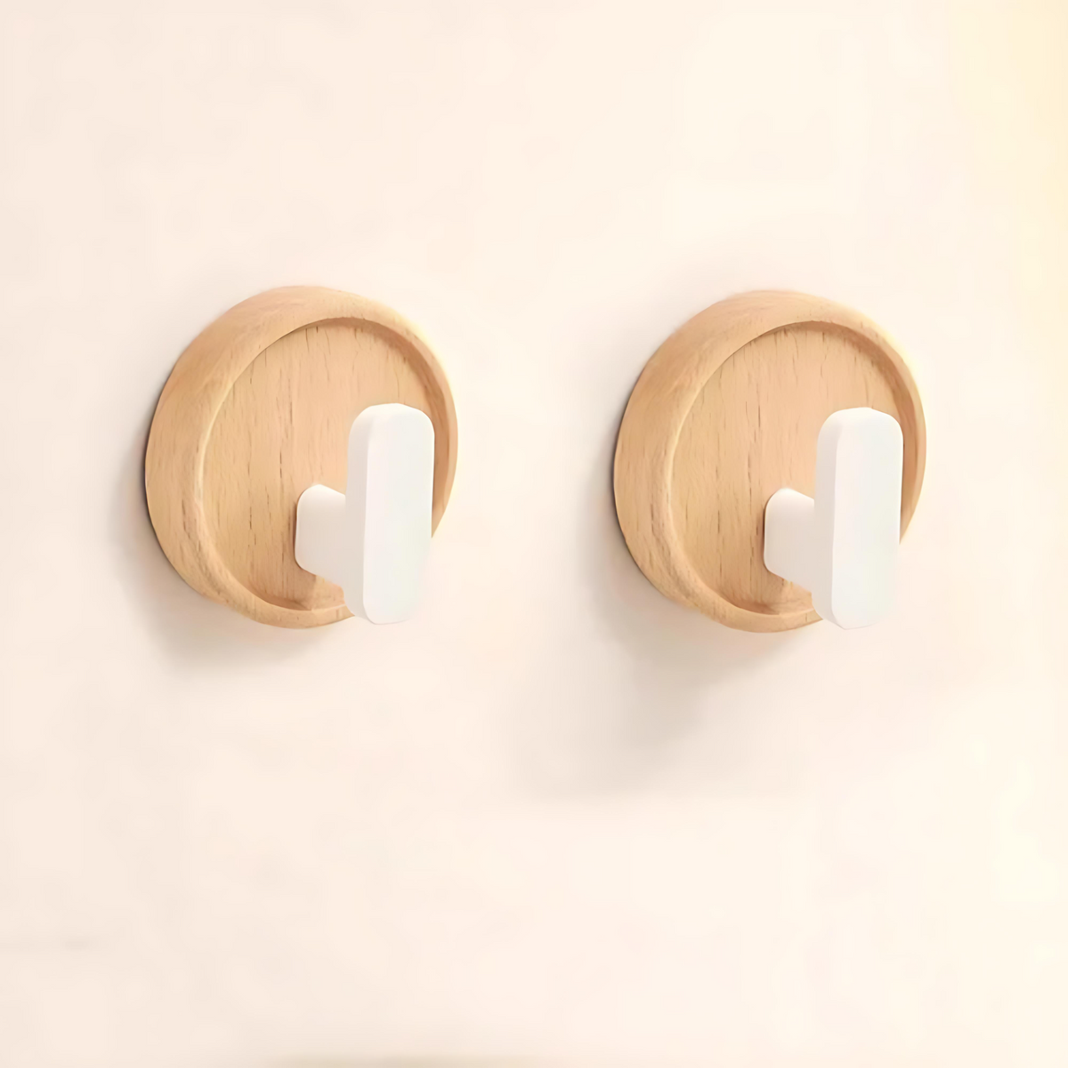Noble Walnut Wall Hook - Minimalist Design, Durable Key Holder for Wall