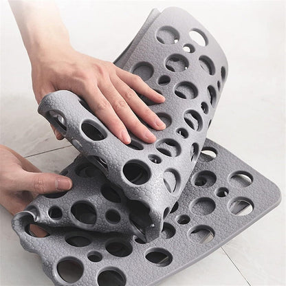 Ortekor Non-slip & antibacterial shower mat | Mold-Resistant Shower Mat with Suction Cups | Safe and Comfortable Bathroom Mats