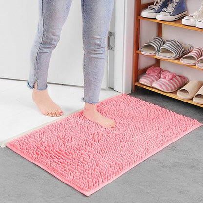 Non-Slip Bath Mat in Ultra Soft Chenille with Memory Foam