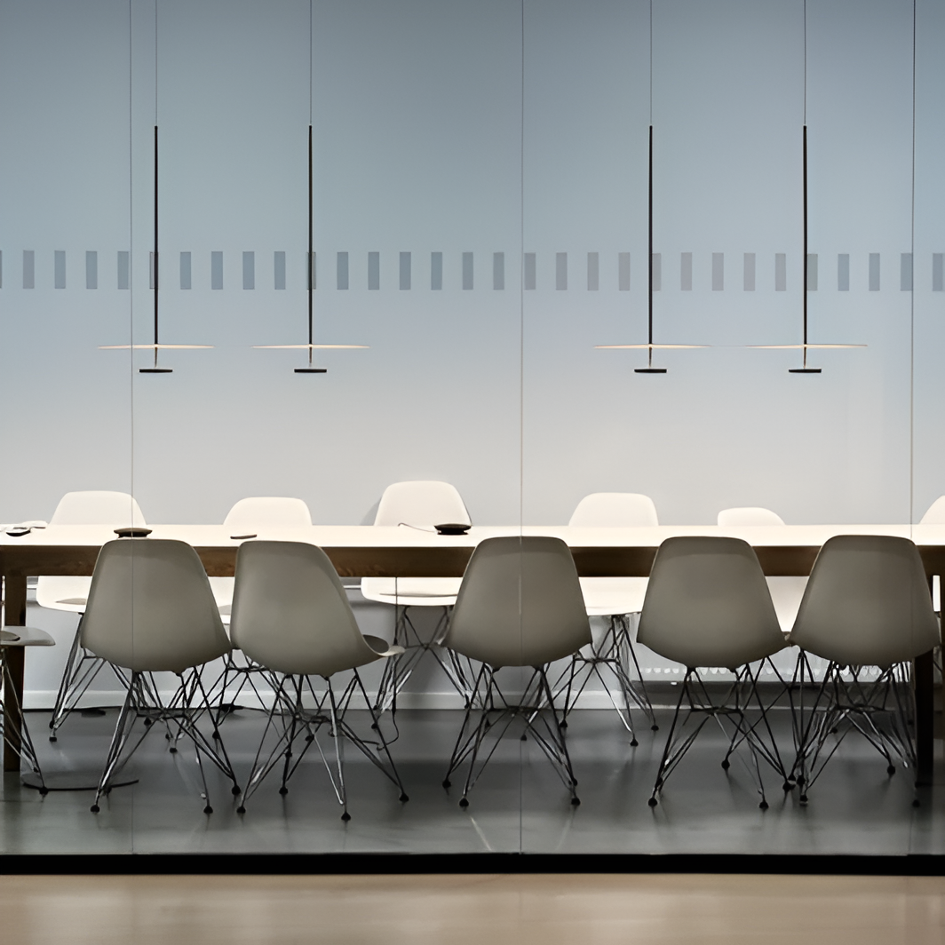 LED Circular Hanging Fixture with Adjustable 59 in Cord for Kitchen Island and Dining Tables