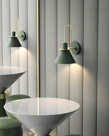 Industrial Iron Sconce Light for Hallways Kitchens & Entryways – Modern Matte Side Lighting for Residential and Commercial Use