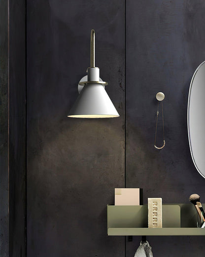 Industrial Iron Sconce Light for Hallways Kitchens & Entryways – Modern Matte Side Lighting for Residential and Commercial Use