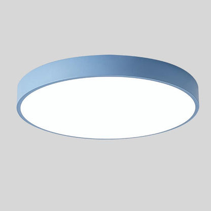 Ortekor Nordic Wood Flush Mount Ceiling Light with Warm Glow | Elegant LED Design for Cozy Ambiance