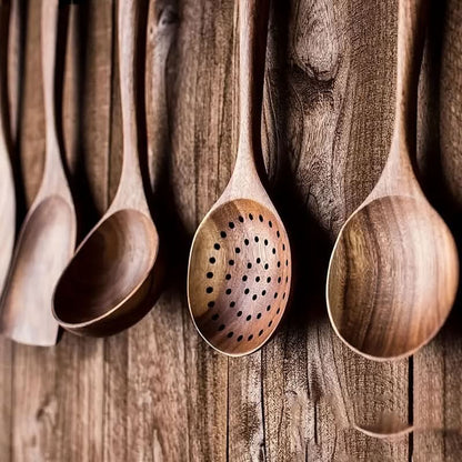 WOODLURE – Sustainable Kitchen Utensil Set for Cooking and Serving