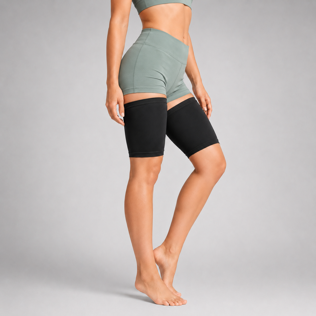 Leg Compression Sleeve for Thigh Support & Muscle Stability – Breathable Fabric for Active Lifestyles