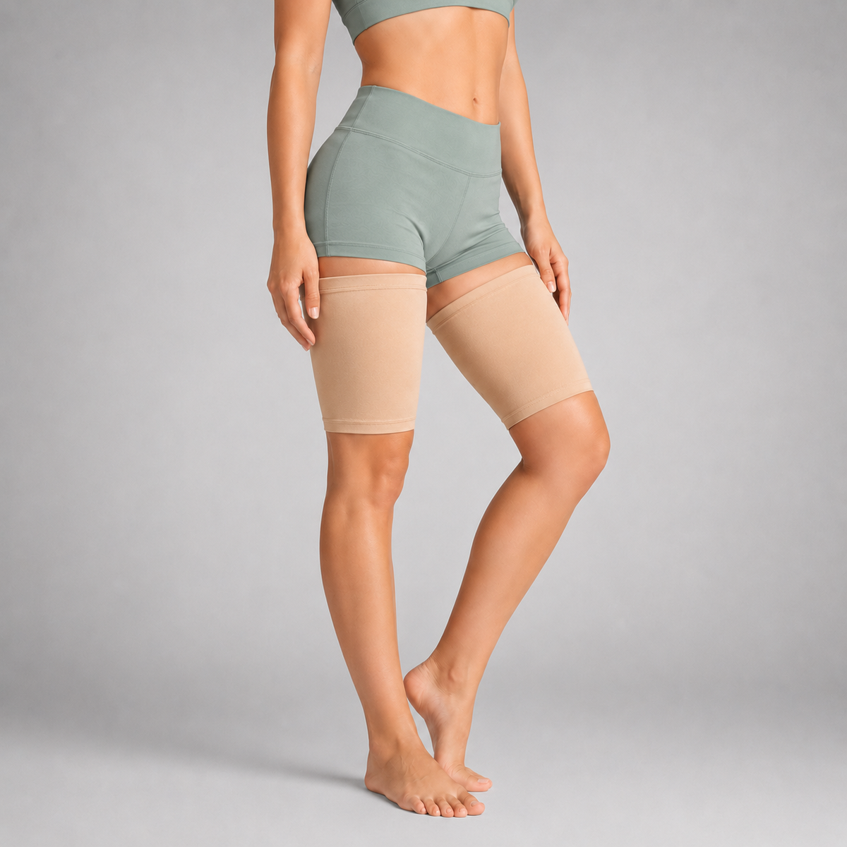 Leg Compression Sleeve for Thigh Support & Muscle Stability – Breathable Fabric for Active Lifestyles