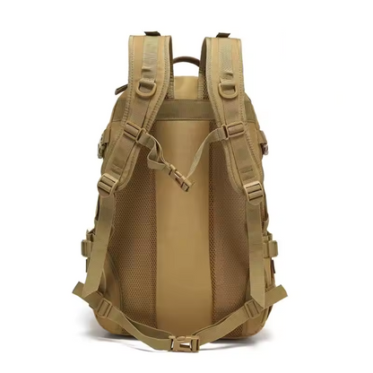40L Tactical Backpack with Laptop Sleeve & MOLLE Webbing – Waterproof Hiking Daypack for Camping, Travel & Outdoor Adventures