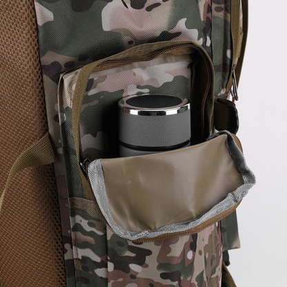 80L Hiking Backpack with MOLLE Webbing – Heavy-Duty 600D Oxford Pack for Multi-Day Treks & Camping Trips
