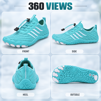 Lightweight Water Shoe for Hiking, Swimming & Trail Running – Fast-Drying Flexible Barefoot Design for Men & Women, Amphibious Sports