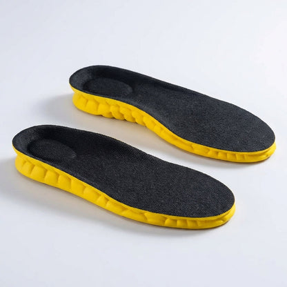Shock-Absorbing Athletic Insoles with Contoured Arch Support for Running & Daily Wear