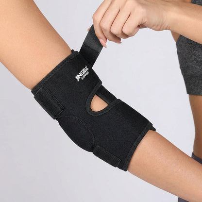 Adjustable Elbow Compression Sleeve with Targeted Support for Workouts Recovery Daily Activity