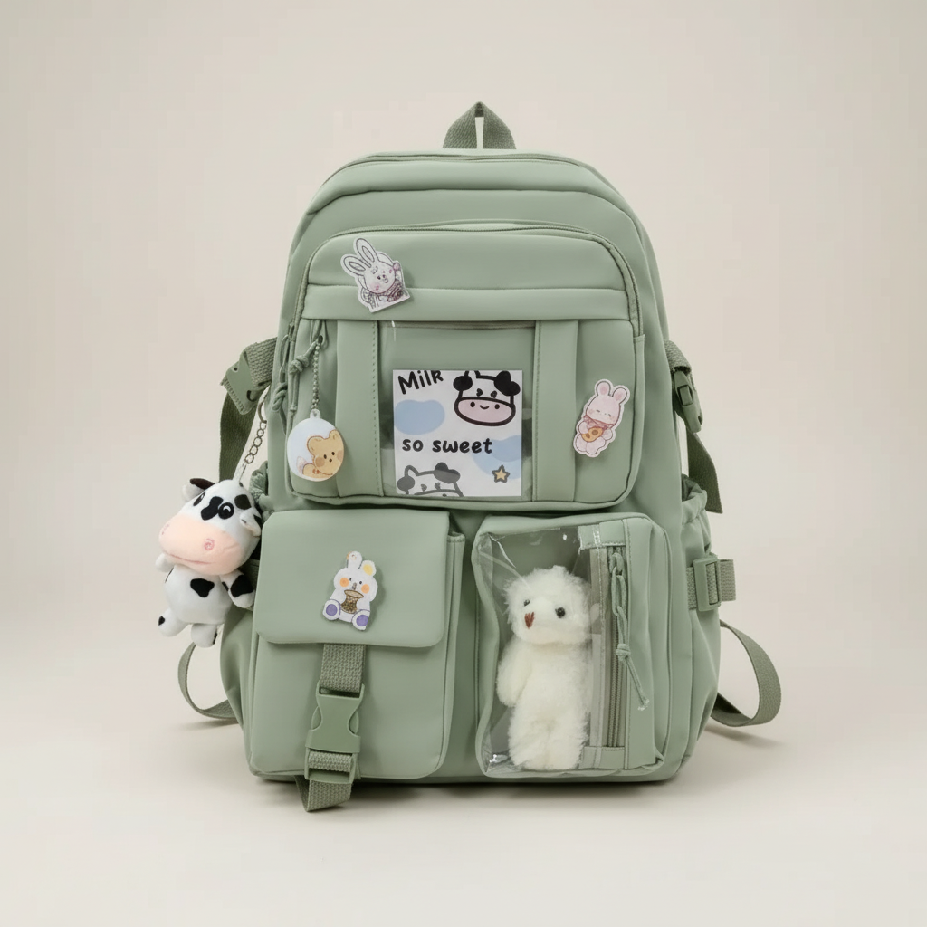 Student Backpack with Laptop Sleeve & Organizer Pockets – Adjustable Padded Straps, Ergonomic Design for School & Campus