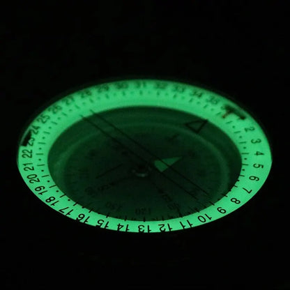 Lensatic Sighting Compass with Folding Design for Hiking & Outdoor Navigation | Portable Pocket Compass