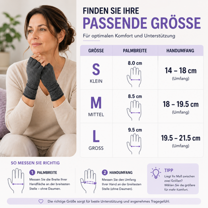 Fingerless Compression Gloves for Joint Support & Pain Relief – Breathable Half-Finger Hand Braces for Everyday Tasks & Arthritis Comfort