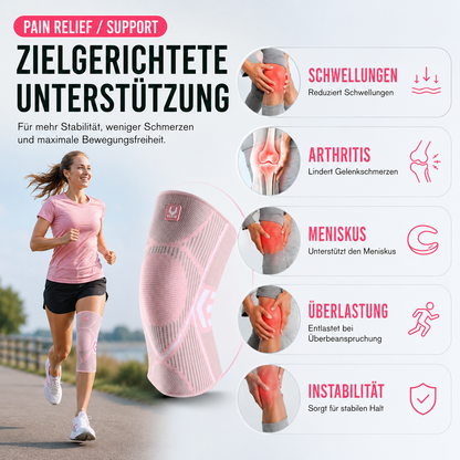 Compression Knee Sleeve for Joint Support & Pain Relief – Breathable Elastic Brace for Running, Sports & Everyday Activity