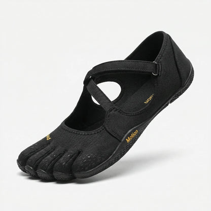 Women's Barefoot Toe Pocket Training Shoes – Quick-Dry Flexible Minimalist Flats for Yoga, Gym, Water Sports & Casual Wear
