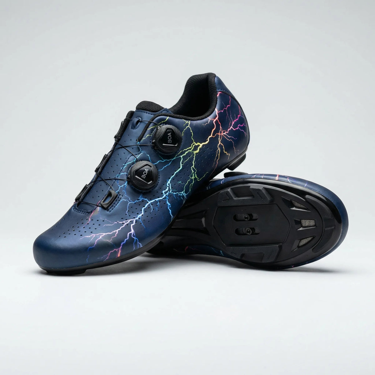 Clipless Road & MTB Bike Shoes with Rotary Dial Adjustment for Men & Women – SPD Compatible Cleat System