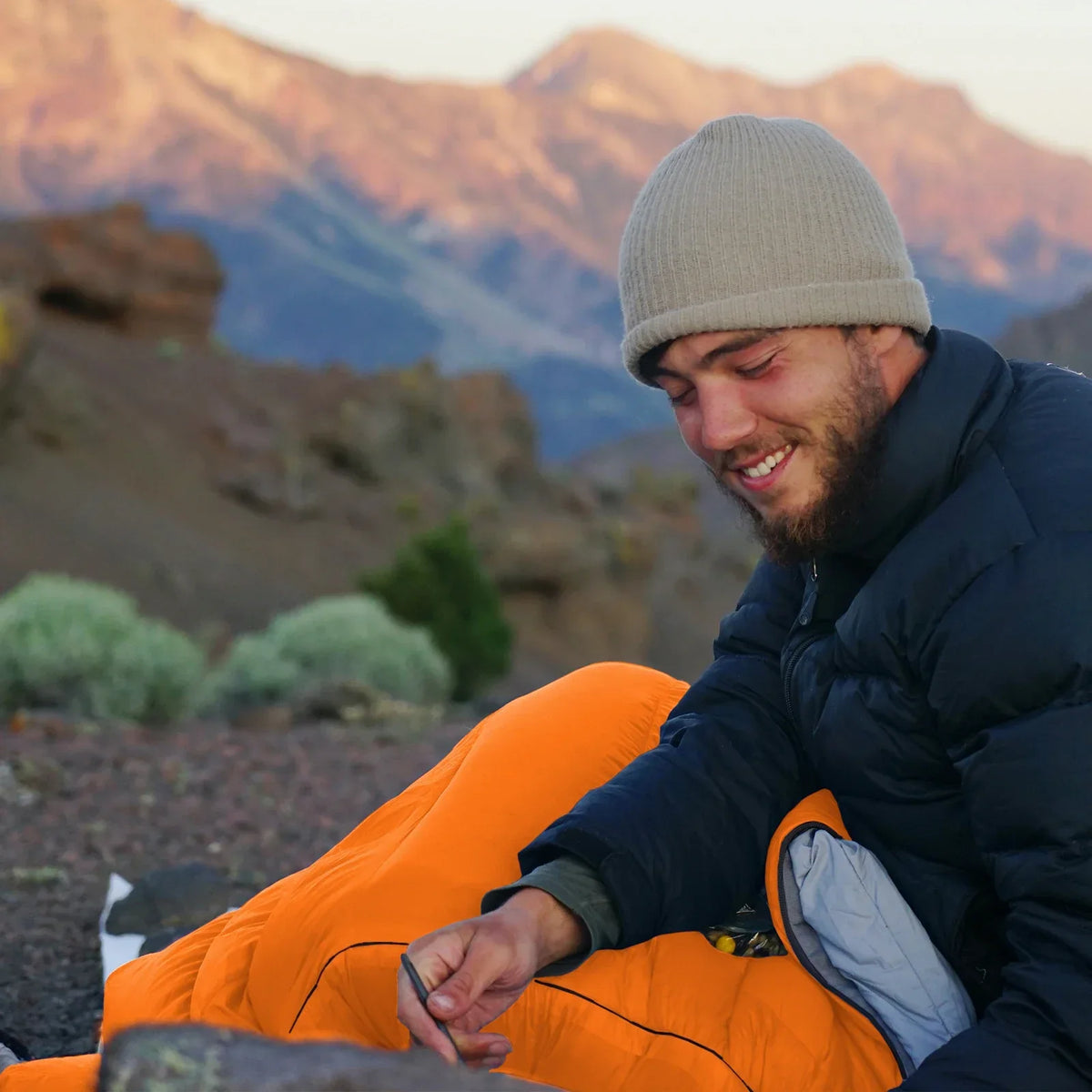 Lightweight Camping Sleep Sack with Compression Carry Bag for Backpacking & Hiking Trips