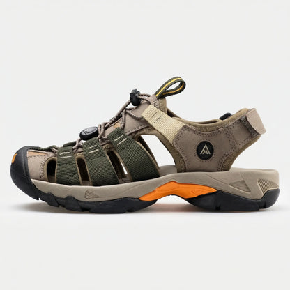 Men's Quick-Dry Sport Sandals with Adjustable Straps for Hiking, Water Sports & Beach