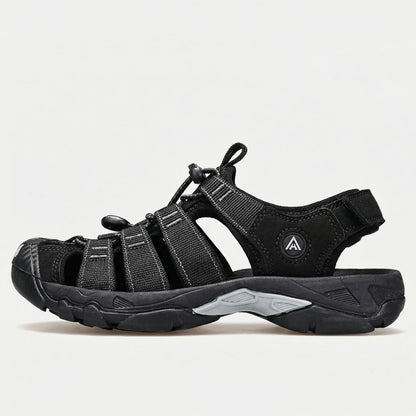 Men's Quick-Dry Sport Sandals with Adjustable Straps for Hiking, Water Sports & Beach