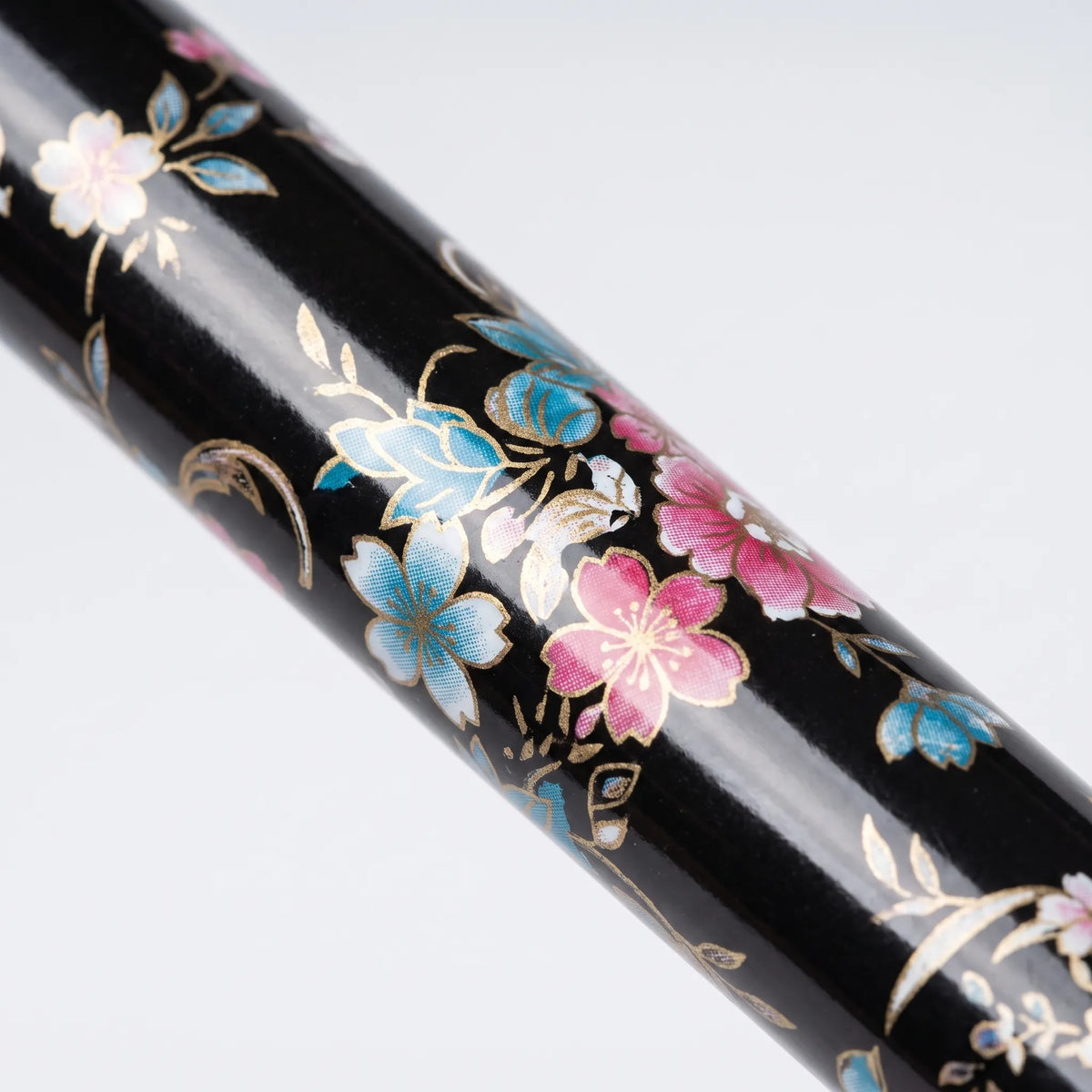 Adjustable Folding Cane with Floral Print & Lightweight Aluminum Frame for Travel