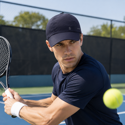 Mesh Ventilated Sports Cap with Quick-Dry Fabric for Running, Hiking & Outdoor Activities