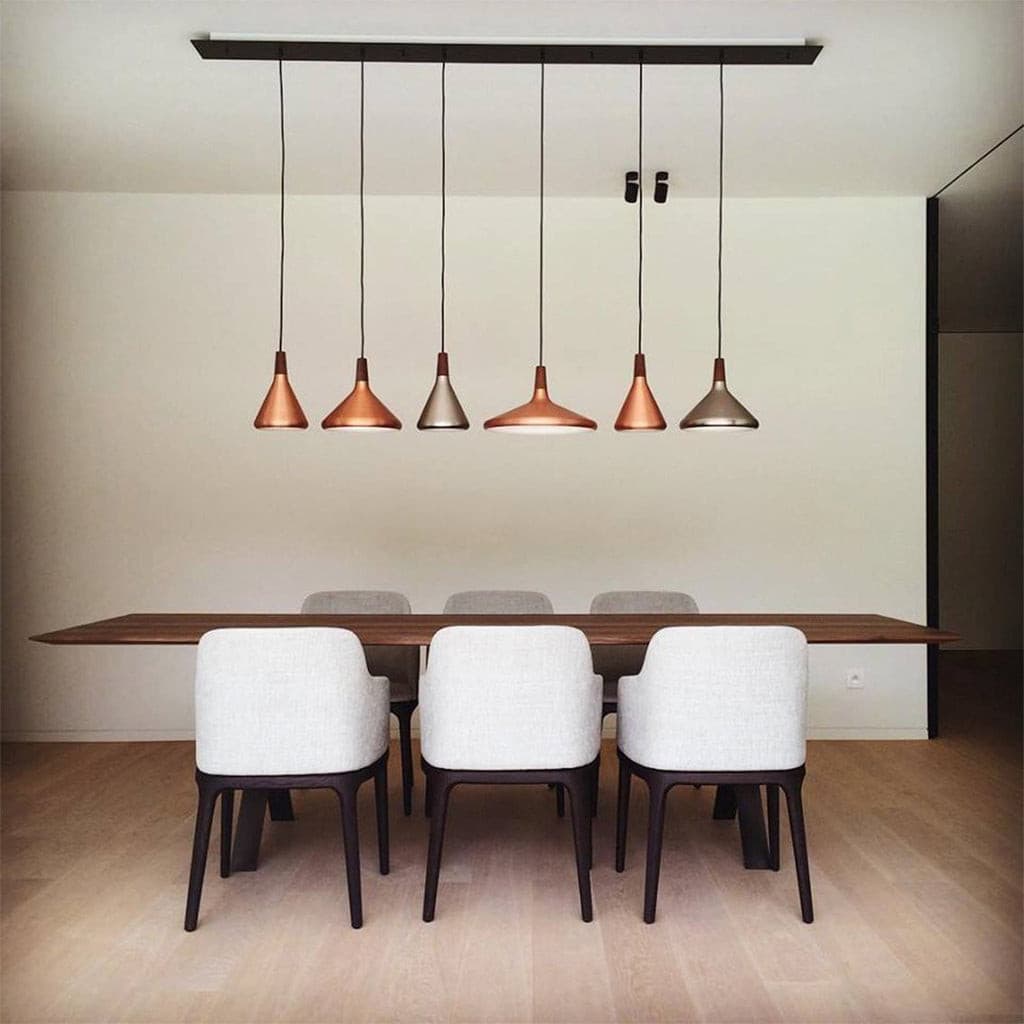 Hanging Drop Ceiling Fixture Wood Metal Shade Adjustable Cord 7-15 inch Diameter for Kitchen Island Dining Room E26 Socket Modern Farmhouse