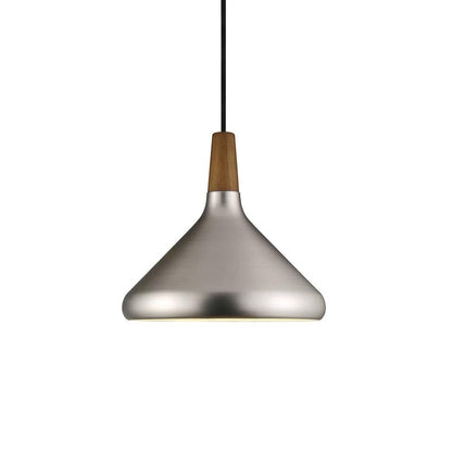 Hanging Drop Ceiling Fixture Wood Metal Shade Adjustable Cord 7-15 inch Diameter for Kitchen Island Dining Room E26 Socket Modern Farmhouse