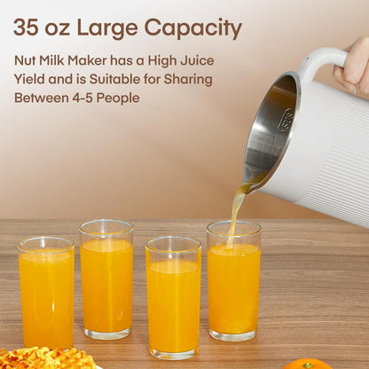 Numa Nut Milk Maker | Multi-Function Electric Appliance, 35 oz Capacity