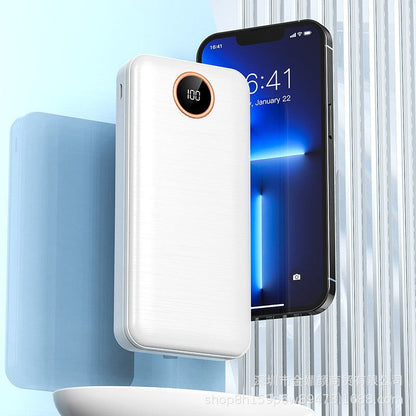Portable Charger Power Bank with Intelligent Fast Charging & Digital Display for Quick On-the-Go Charging